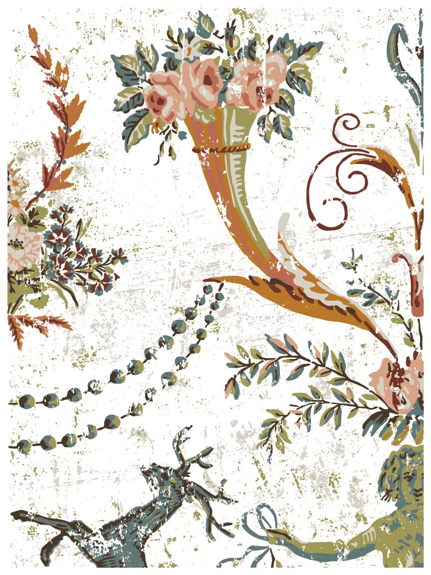 Chateau Paint Inlay by IOD Pickin' Boots Vintage
