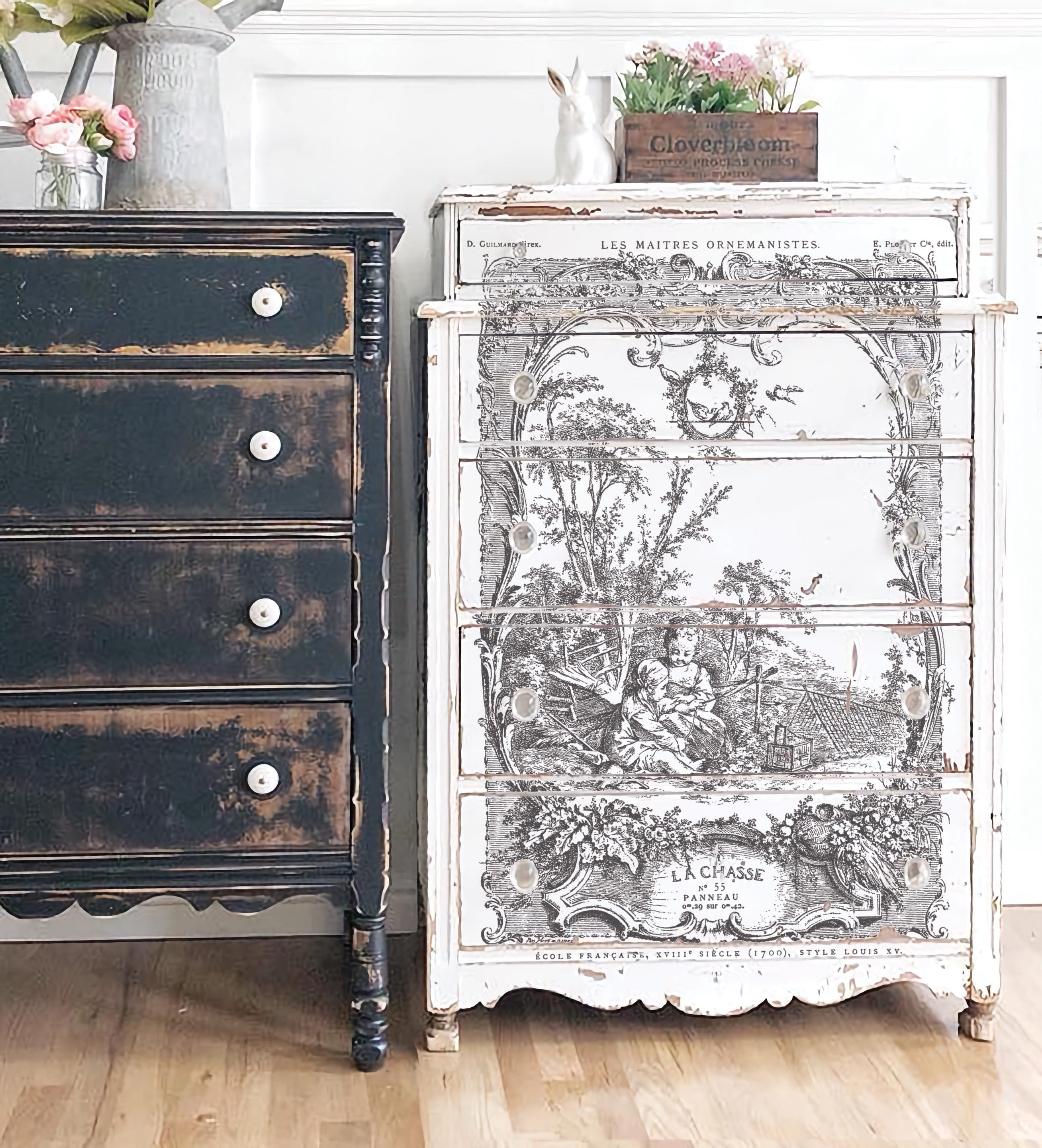 La Chasse Paint Inlay by IOD Pickin' Boots Vintage
