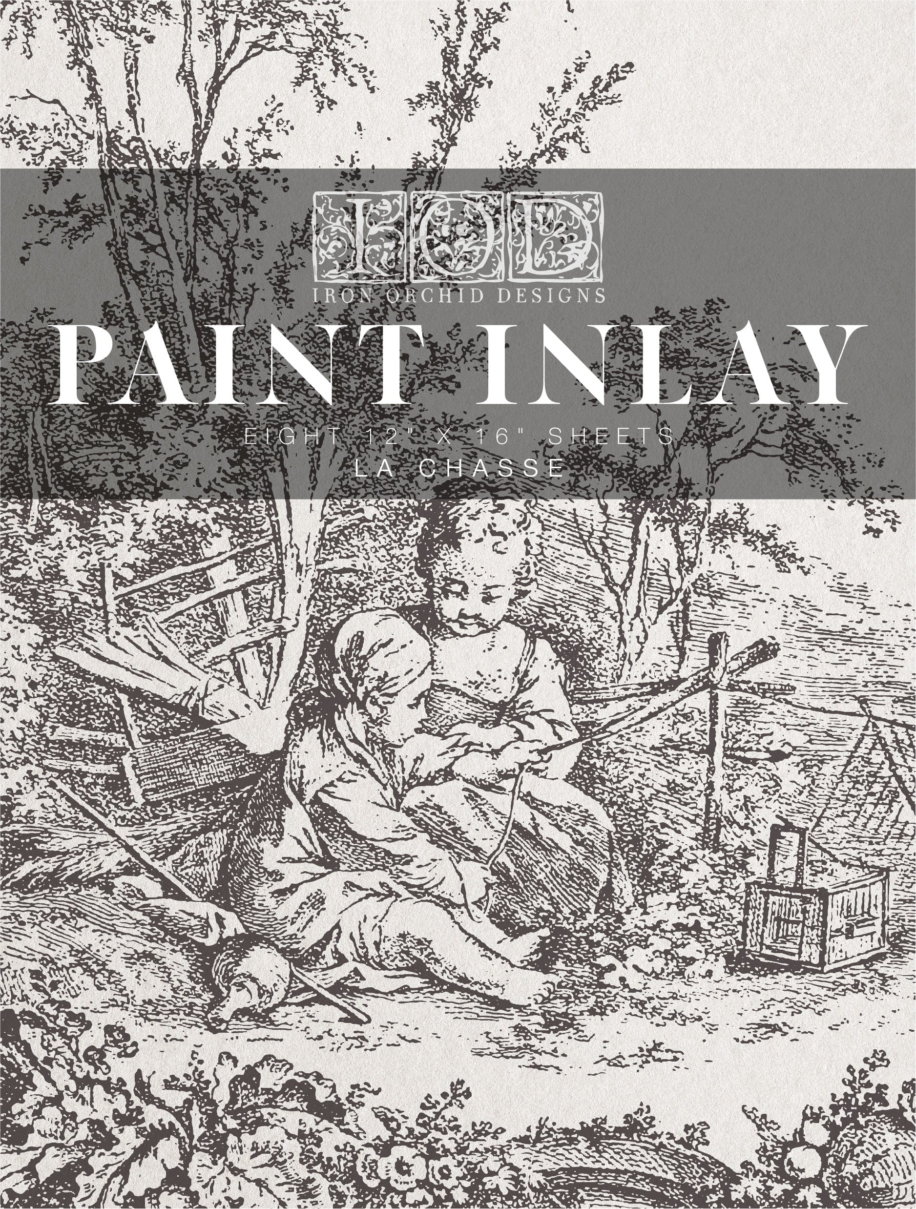La Chasse Paint Inlay by IOD Pickin' Boots Vintage