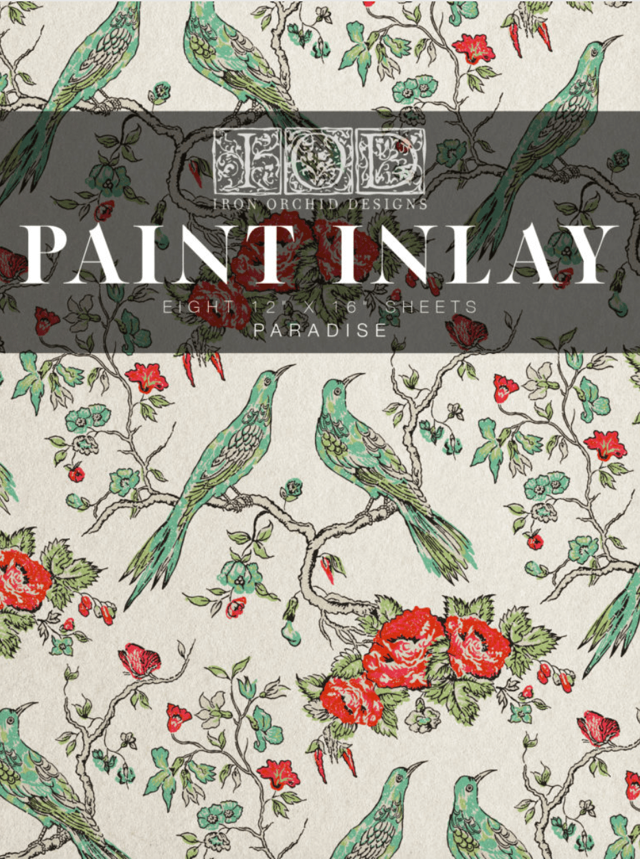 Paradise Paint Inlays by IOD Pickin' Boots Vintage